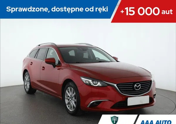 mazda lubelskie Mazda 6 cena 56000 przebieg: 134693, rok produkcji 2015 z Małomice